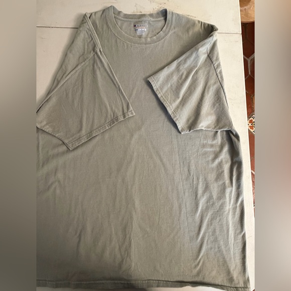 Champion Authentic Light Green Short Sleeve Tee - Picture 5 of 13